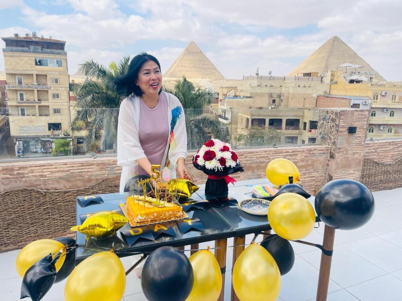 Pyramids Express View Hotel Kafret el-Gabal Eksteriør billede